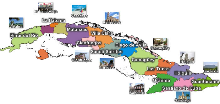 Cuba+mapa+provincias
